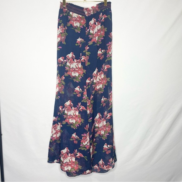 Anthropologie Elevenses Fire Lily Wide Leg Pant - Picture 6 of 7
